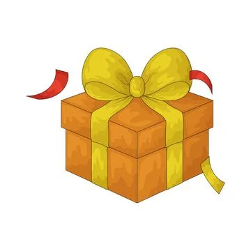 Illustration of gift box Stock Illustration