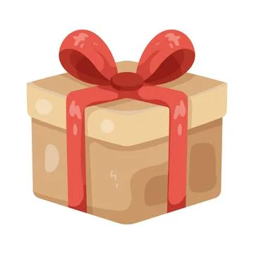 Illustration of gift box Stock Illustration
