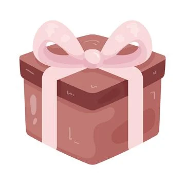 Illustration of gift box Stock Illustration