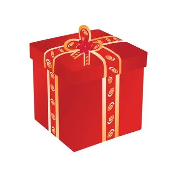 Illustration of gift box vector design on a white background Stock-Illustration