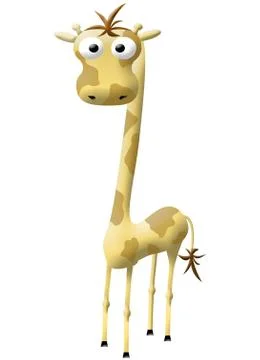 Illustration of giraffe Stock Illustration