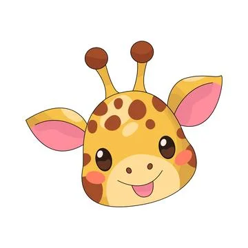 Illustration of giraffe Stock Illustration
