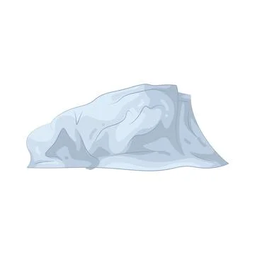 Illustration of glacier Stock Illustration