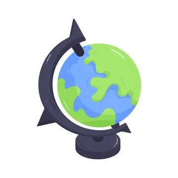 Illustration of globe Illustration