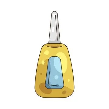 Illustration of glue bottle Stock Illustration