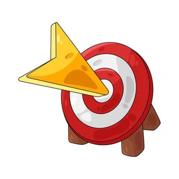 Illustration of goal 스톡 일러스트