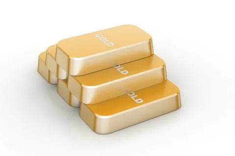 Illustration of Gold bars Stock-Illustration