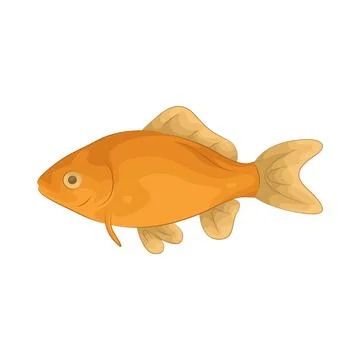 Illustration of  goldfish Stock Illustration