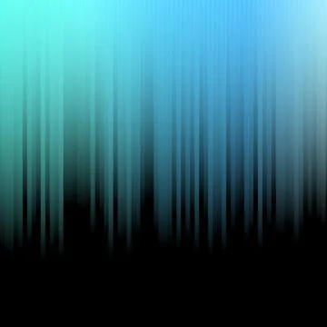 Illustration of gradient blue color falling on black background Stock Illustration