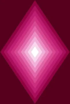 Illustration of Gradient Magenta Abstract 3D Diamond Shaped Background Illustrazione stock