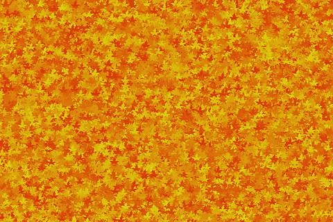 Illustration of Gradient Orange Maple Leaves Fall Foliage Pattern Stock Illustration