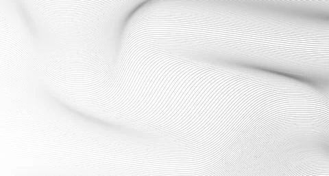 Illustration of the gradient pattern of black lines on white background Stock Illustration