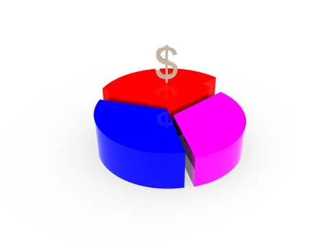 Illustration of graph. Stock-Illustration