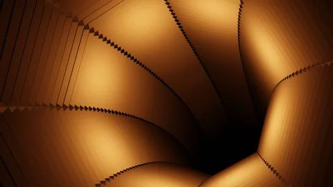 Illustration graphic of inside a tunnel or tube, which has beautiful texture. 库存插图