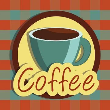 Illustration Graphic Vector Coffee Illustrazione stock