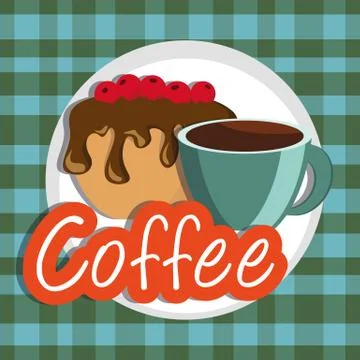Illustration Graphic Vector Coffee Stock Illustration