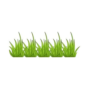 Illustration of Grass Illustrazione stock