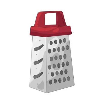Illustration of grater Stock Illustration