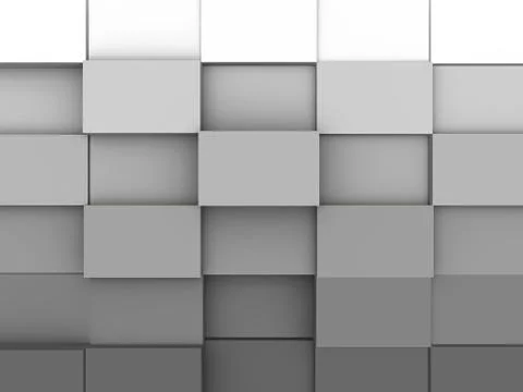 Illustration of a gray square abstract background Stock Illustration