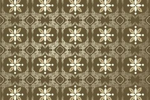 Illustration Green seamless pattern background Stock Illustration