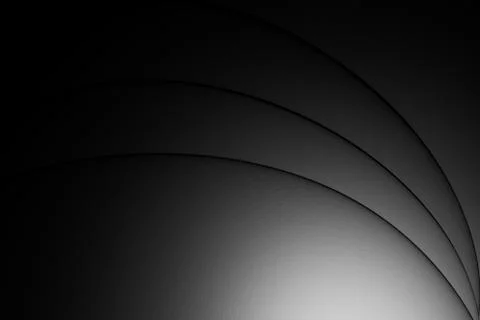 Illustration of grey and black gradient colored circular pattern. Template and Stock Illustration