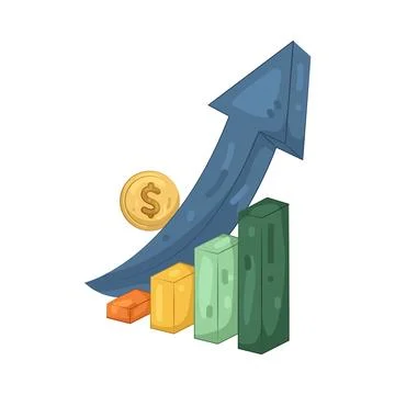 Illustration of Growth Stock Illustration