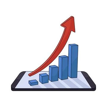 Illustration of Growth Stock-Illustration