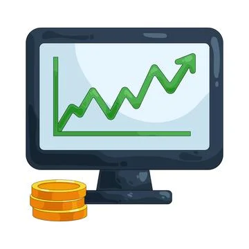 Illustration of Growth Stock Illustration