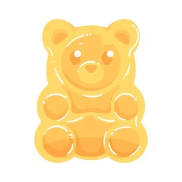 Illustration of gummy bear Stock Illustration