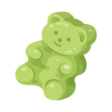 Illustration of gummy bear Stock Illustration