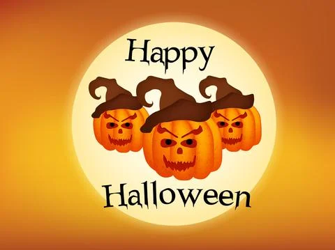 Illustration of Halloween Background Illustration
