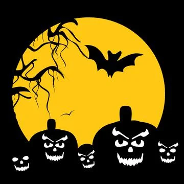 Illustration of Halloween Background イラスト素材