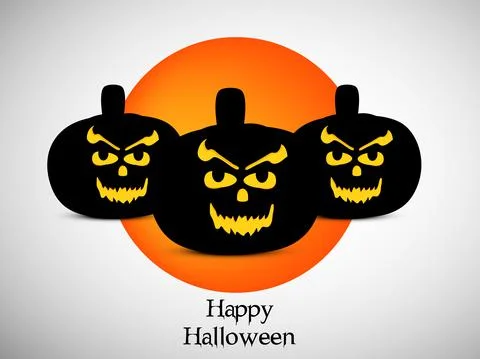 Illustration of Halloween Background Stockillustratie