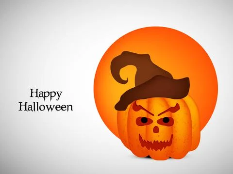Illustration of Halloween Background 库存插图