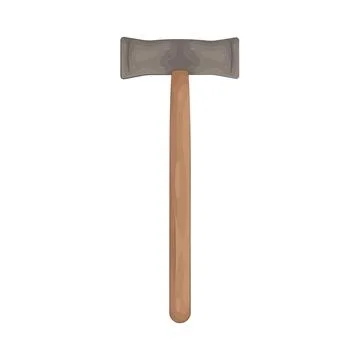 Illustration of hammer Illustrazione stock