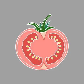 Illustration in hand draw style. Icon, sign, sticker, pin, logo Stock Illustration