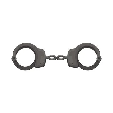Illustration of Handcuffs Stock Illustration