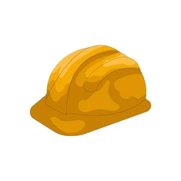 Illustration of Hard hat 스톡 일러스트
