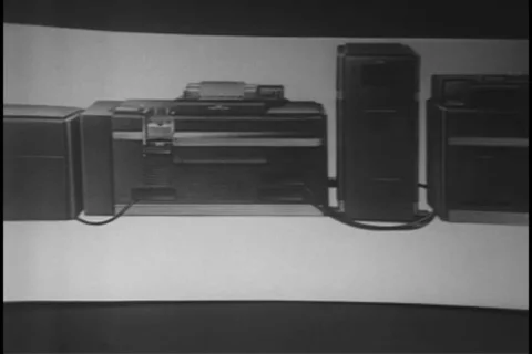 Illustration of hardware device - 1971 Video stock 103604513