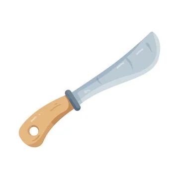 Illustration of harvest knife Stock Illustration