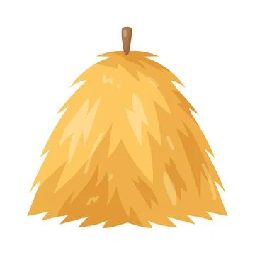 Illustration of haystack Stock Illustration