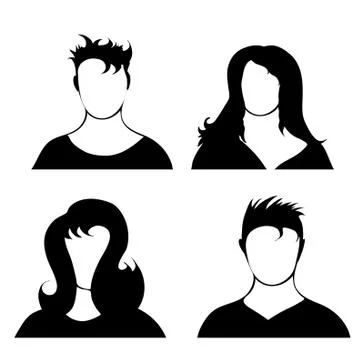 Illustration head Stock Illustration