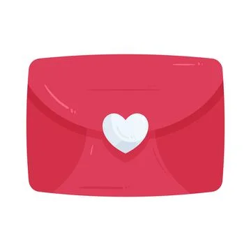Illustration of heart message Stock Illustration