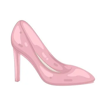Illustration of High heels Stock Illustration