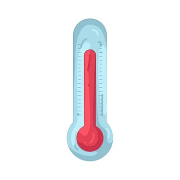 Illustration of High temperature Stockillustratie