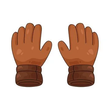 Illustration of Hiking gloves Illustration