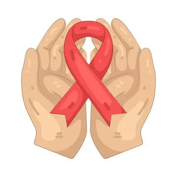 Illustration of HIV support Stock Illustration