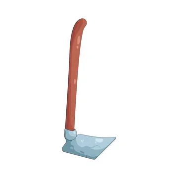 Illustration of hoe Stock-Illustration