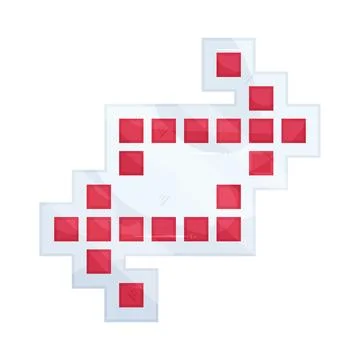 Illustration of horizontal swap arrows Stock Illustration