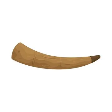 Illustration of horn 스톡 일러스트